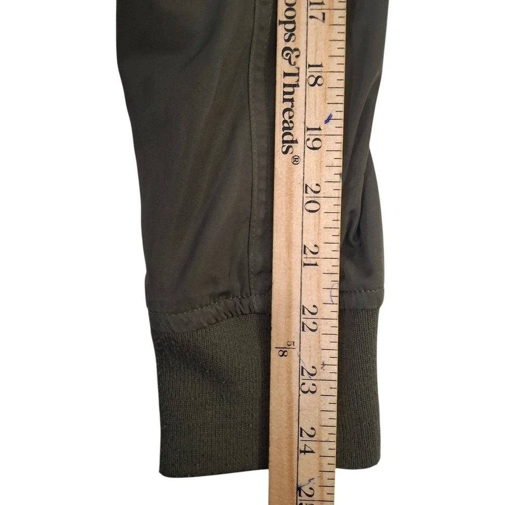 Levis Jacket Mens Large Green MA-1 Flight Military Army Flyers Bomber